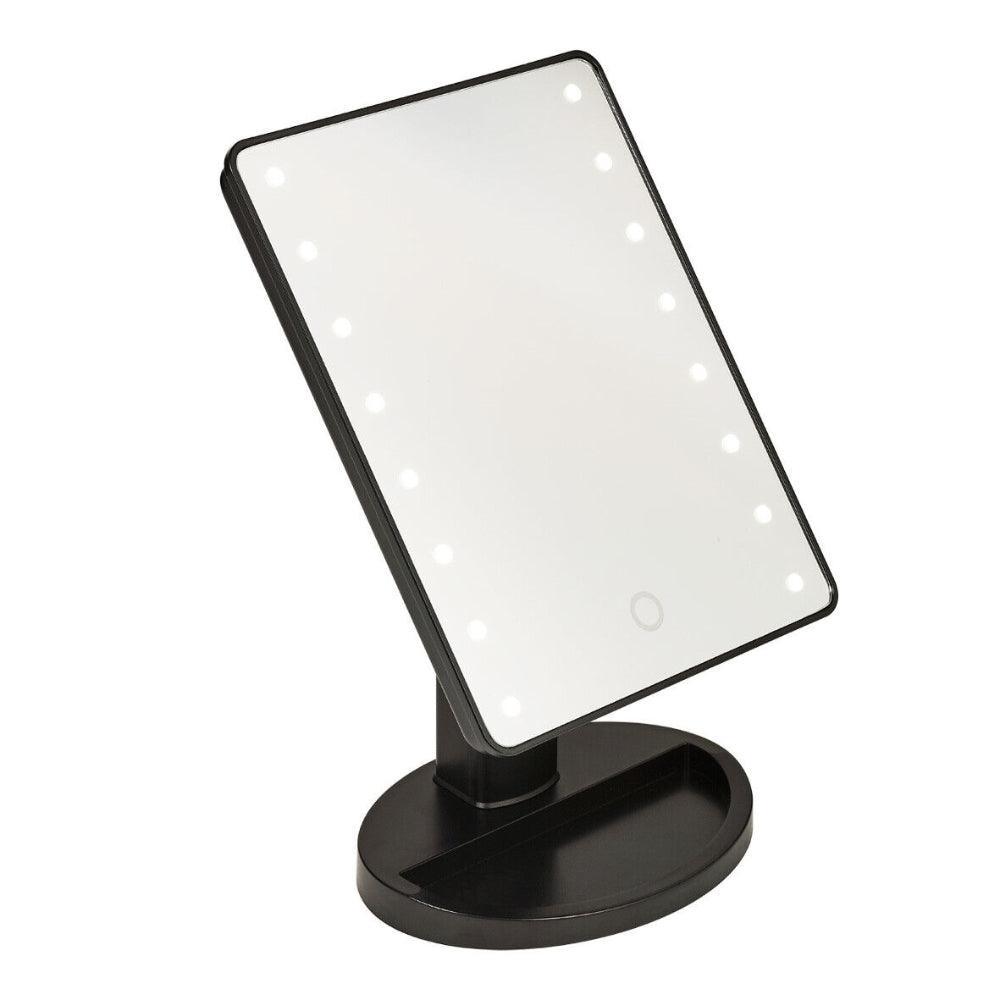 Bauer Superstar Cosmetic Touch Activated LED Makeup Mirror | 16 LED Lights - Choice Stores