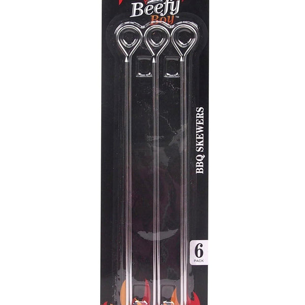 BBQ Metal Skewers | 26 cm | 6 Pack - Choice Stores