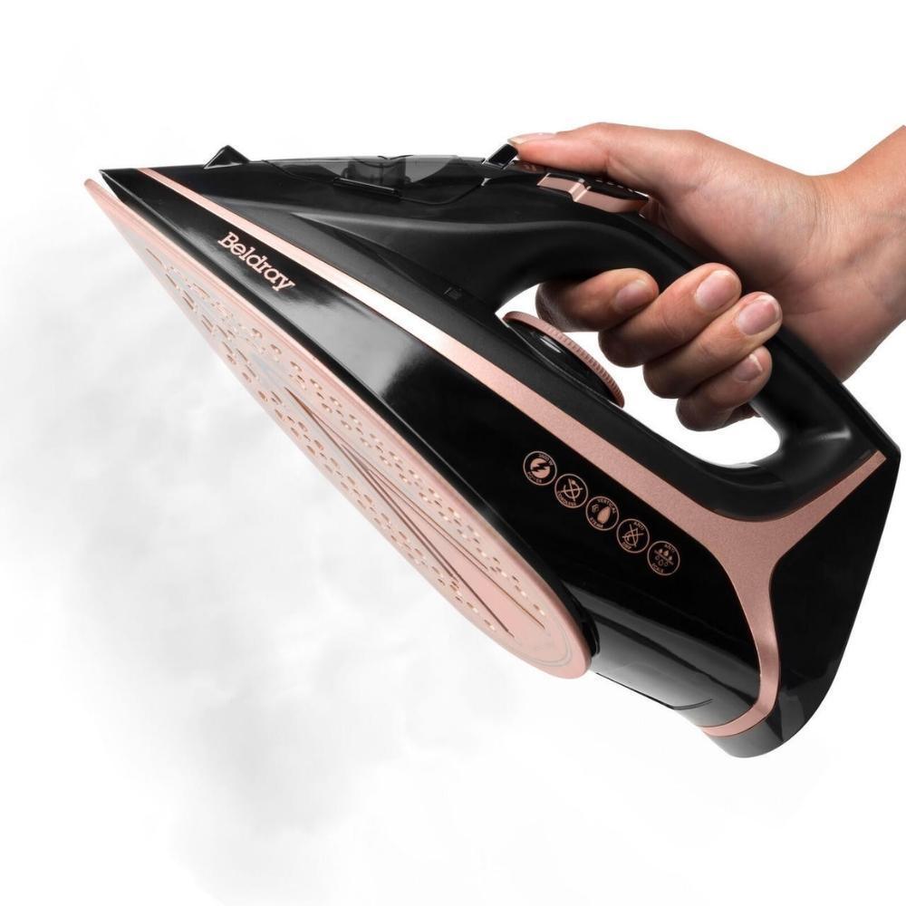 Beldray 2-In-1 Cordless Iron Rose Gold Edition | 2600w - Choice Stores