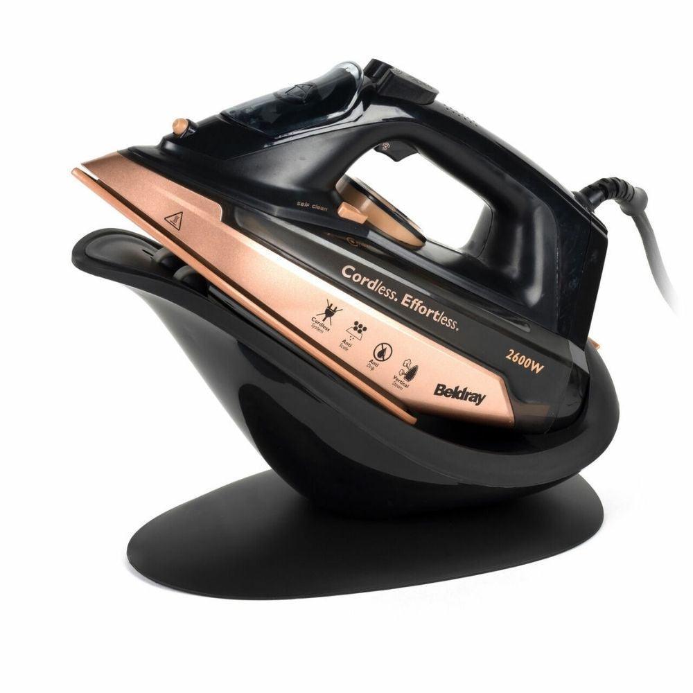 Beldray 2-In-1 Cordless Steam Iron Rose Gold | 2600w - Choice Stores