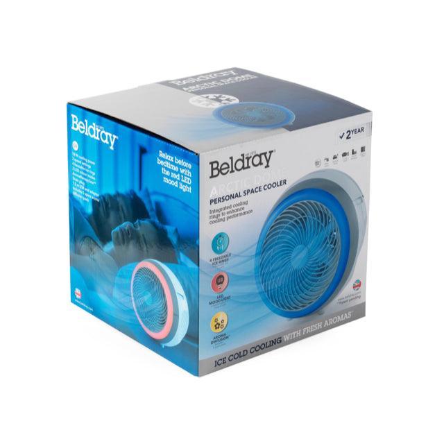 Beldray Arctic Dome Air Cooler &amp; Aroma Essential Oil Diffuser | 3 Speeds - Choice Stores