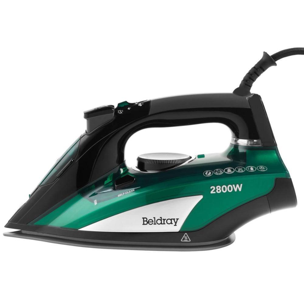 Beldray Rapid Glide Pro Steam Iron | Emerald | 2800W - Choice Stores