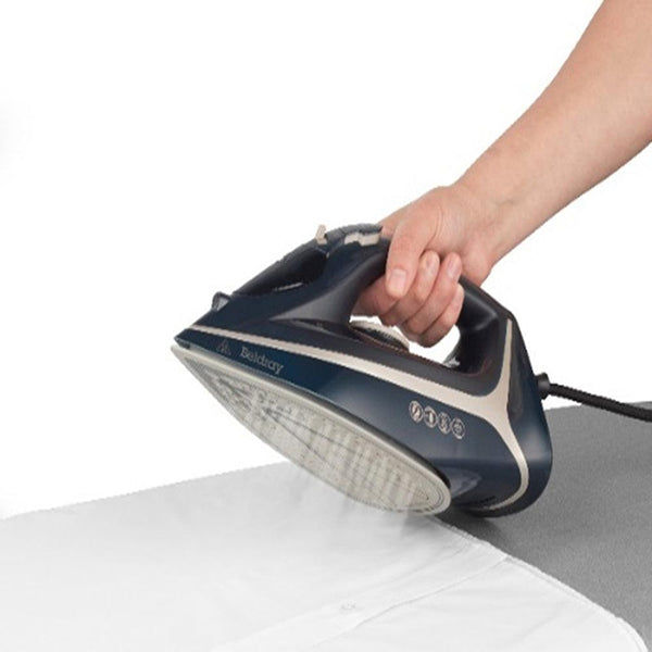 Beldray Ultra Sleek Steam Iron Navy Platinum | 2600W - Choice Stores