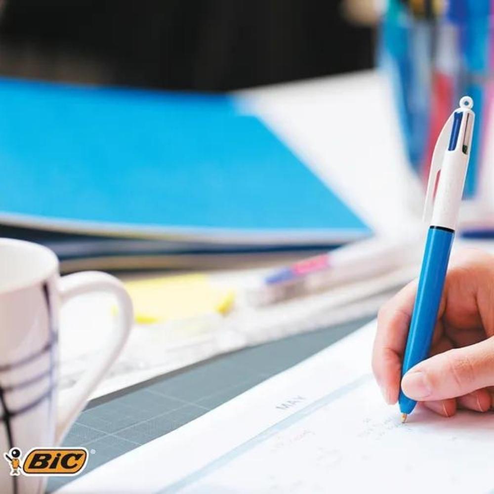 Bic 4 Colour Retractable Ballpoint Pen - Choice Stores