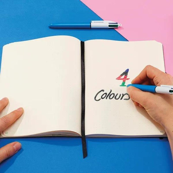 Bic 4 Colour Retractable Ballpoint Pen - Choice Stores
