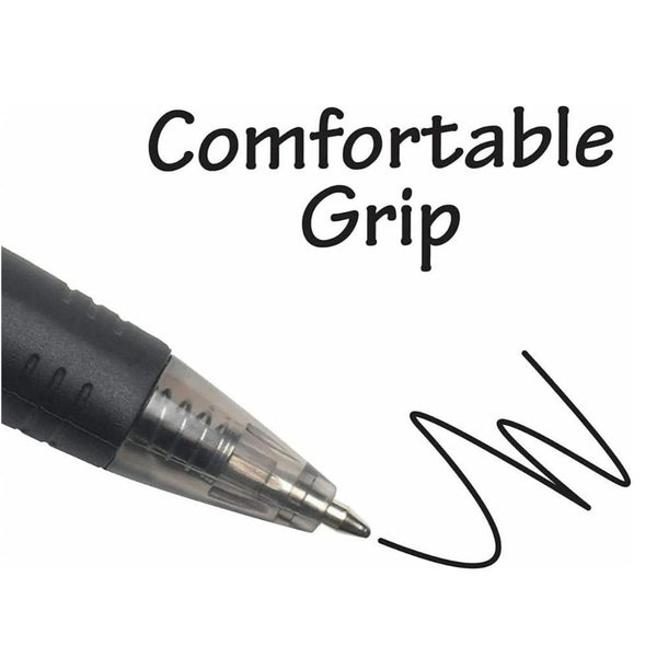 BIC BU3 Comfort Grip Retractable Ball Pens | Pack of 10 - Choice Stores