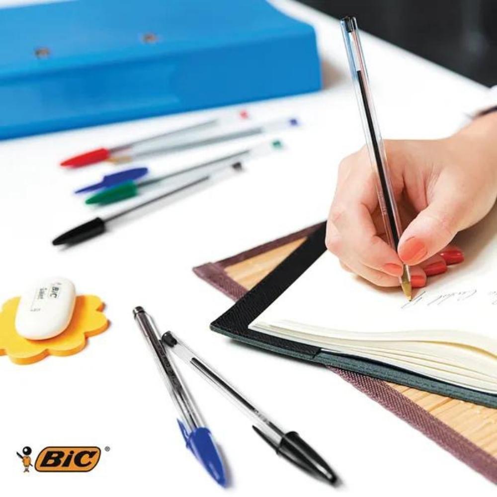 Bic Cristal Ballpoint Pen Medium Black | Single - Choice Stores