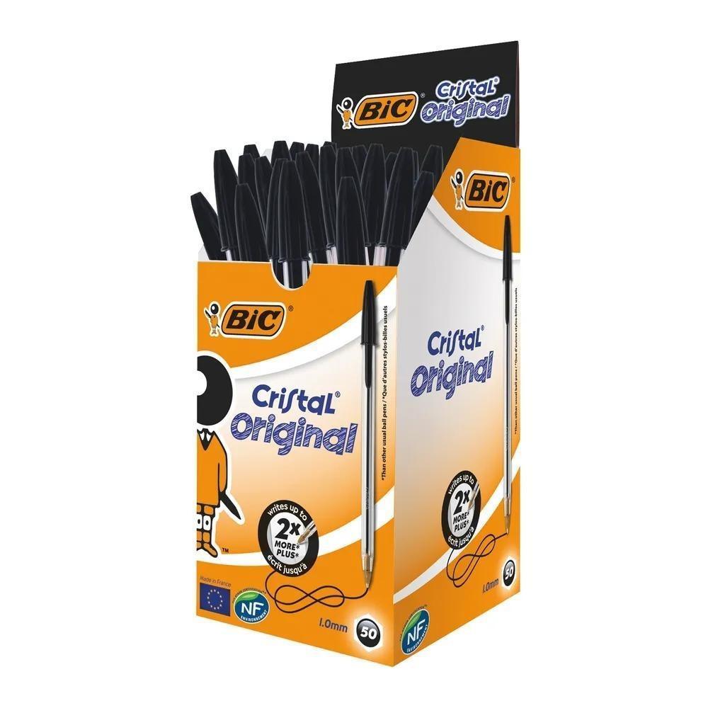 Bic Cristal Ballpoint Pen Medium Black | Single - Choice Stores