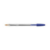 Bic Cristal Ballpoint Pen Medium Blue | Pack of 10 - Choice Stores