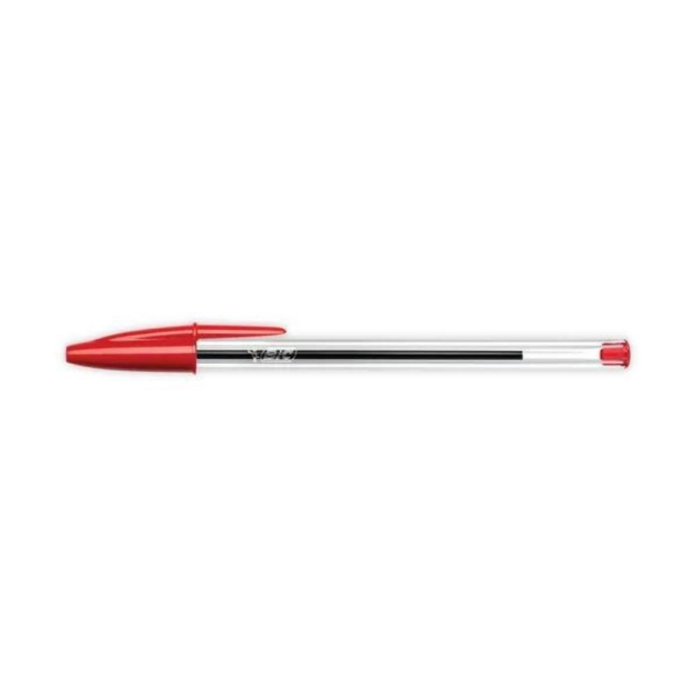 Bic Cristal Ballpoint Pen Medium Red | Single - Choice Stores