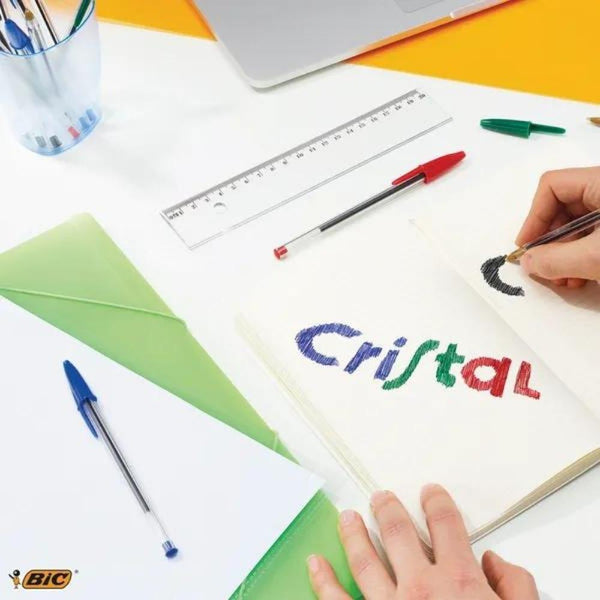 Bic Cristal Ballpoint Pen Medium Red | Single - Choice Stores