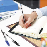BIC Cristal Original Black Ballpoint Pens | Pack of 5 | Medium Point 1.0 mm - Choice Stores