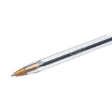 BIC Cristal Original Black Ballpoint Pens | Pack of 5 | Medium Point 1.0 mm - Choice Stores