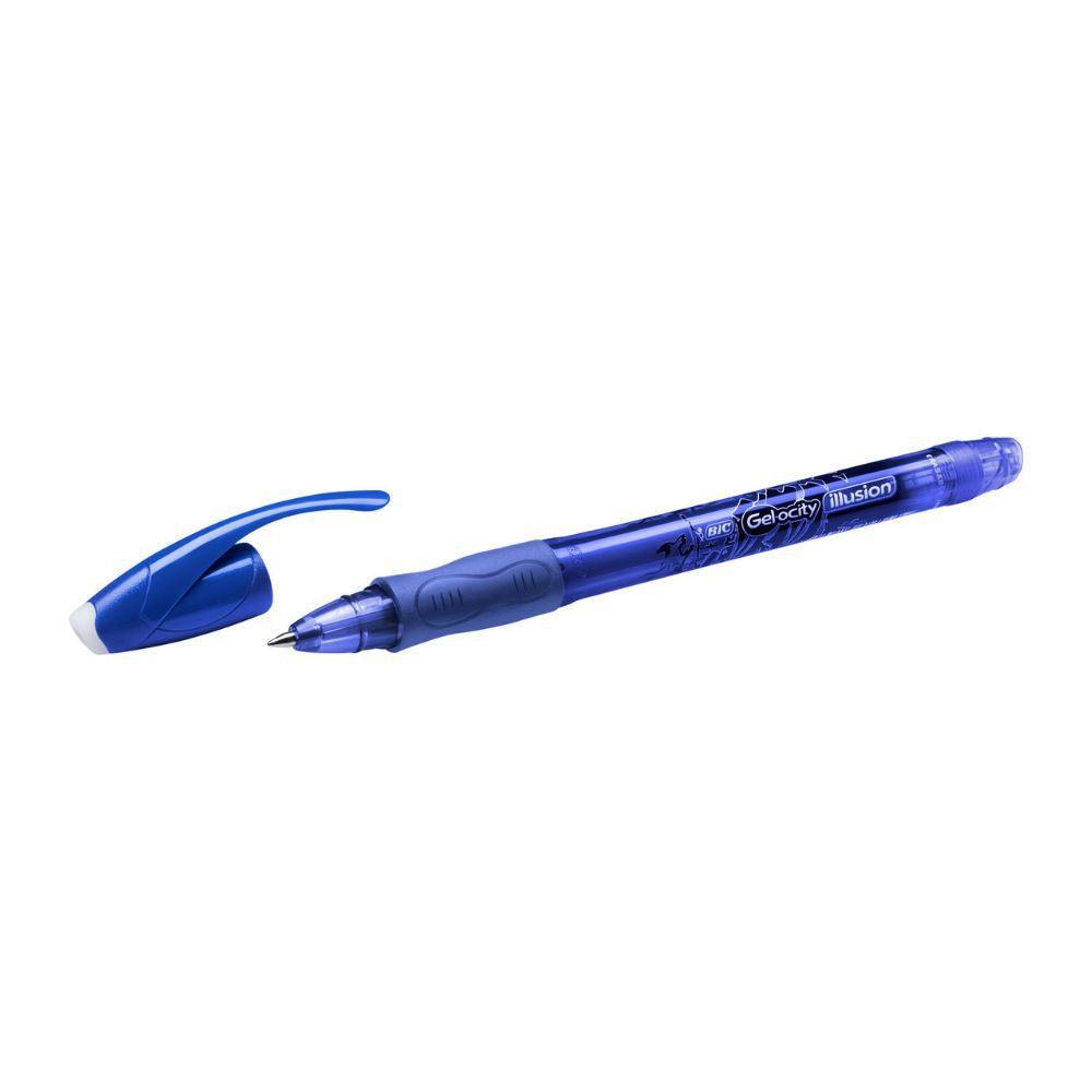 BIC Gelocity Illusion Erasable Pen | Blue - Choice Stores