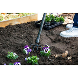 Black + Decker Fibreglass Cultivator with 4 Prongs | 148 x 12 x 10cm - Choice Stores