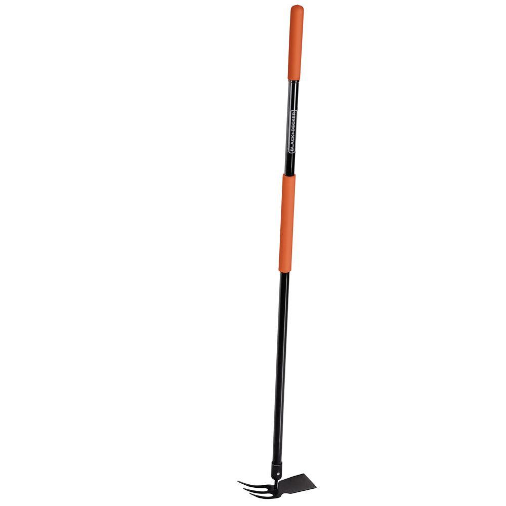 Black + Decker Fibreglass Cultivator with Hoe | 148cm - Choice Stores