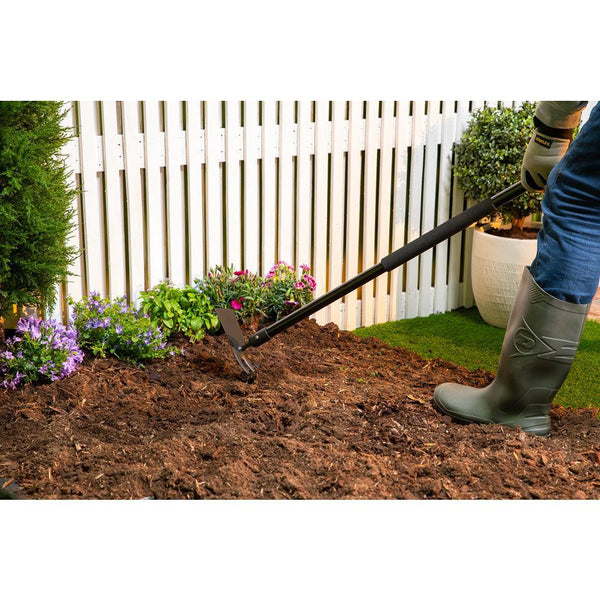 Black + Decker Fibreglass Cultivator with Hoe | 148cm - Choice Stores