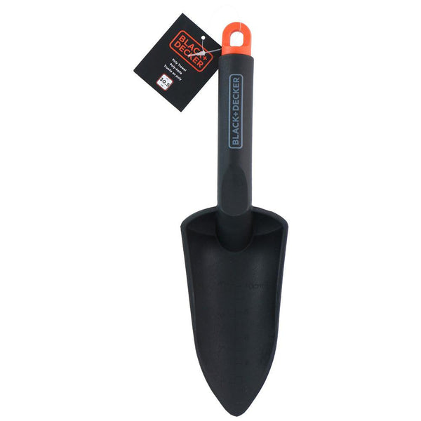 Black + Decker Plastic Wide Garden Shovel with Markings - Choice Stores