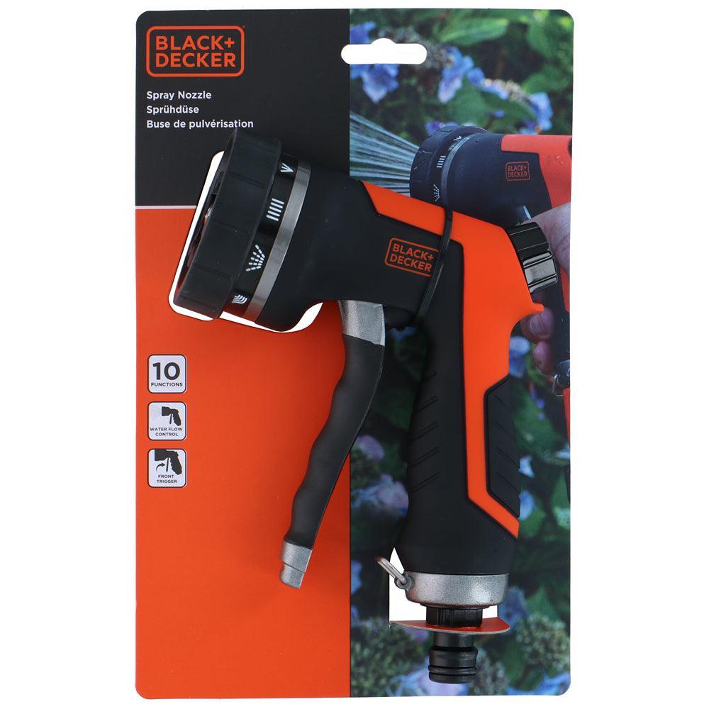 Black + Decker Spray Nozzle Gun | 10 Fucntions - Choice Stores