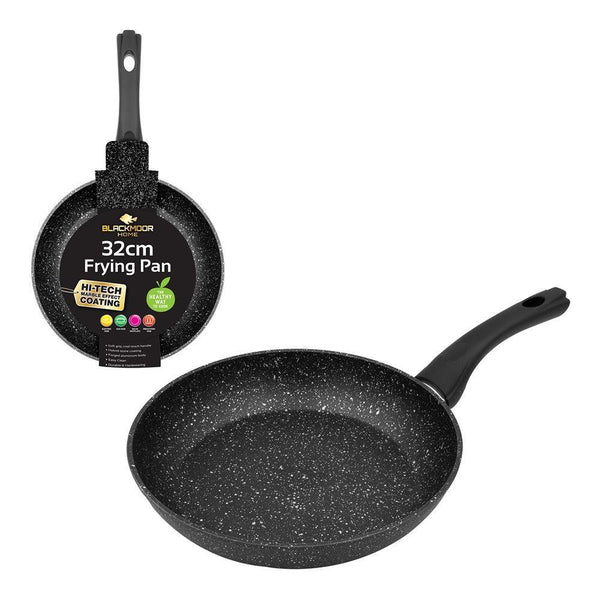 Blackmoor Classic Black Non-Stick Frying Pan | 32cm - Choice Stores