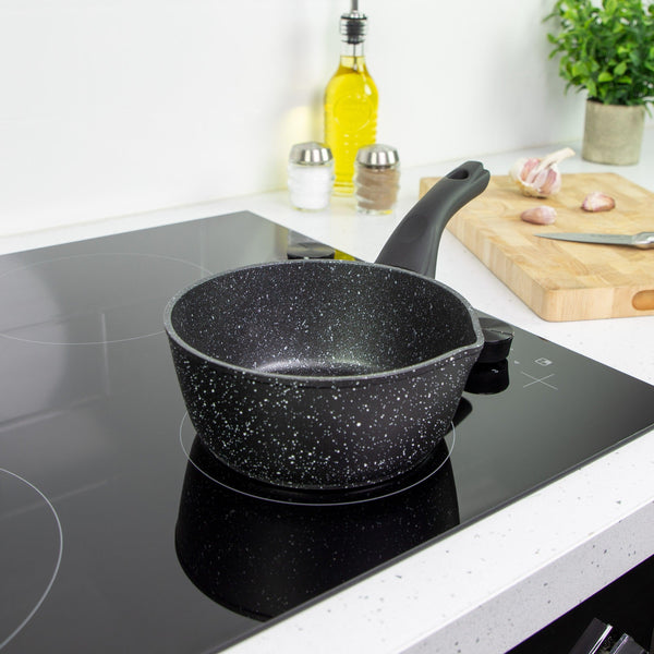 Blackmoor Classic Non-Stick Black Milk Pan | 16cm - Choice Stores