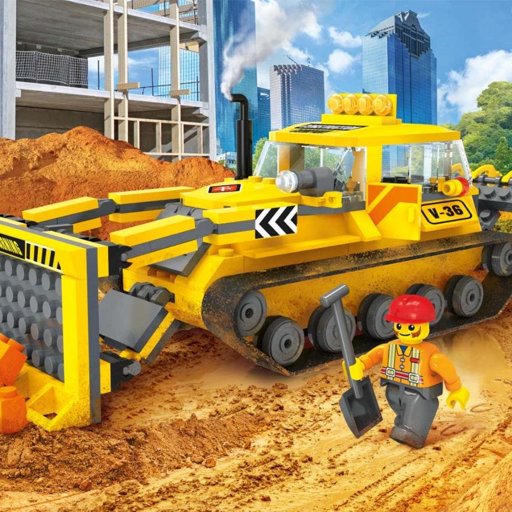 Blocki MyCity Bulldozer Building Set | 250 Pieces | Age 6+ - Choice Stores