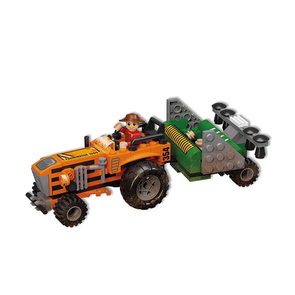 Blocki MyFarm Tractor &amp; Seeder | 148 Pieces | Age 6+ - Choice Stores