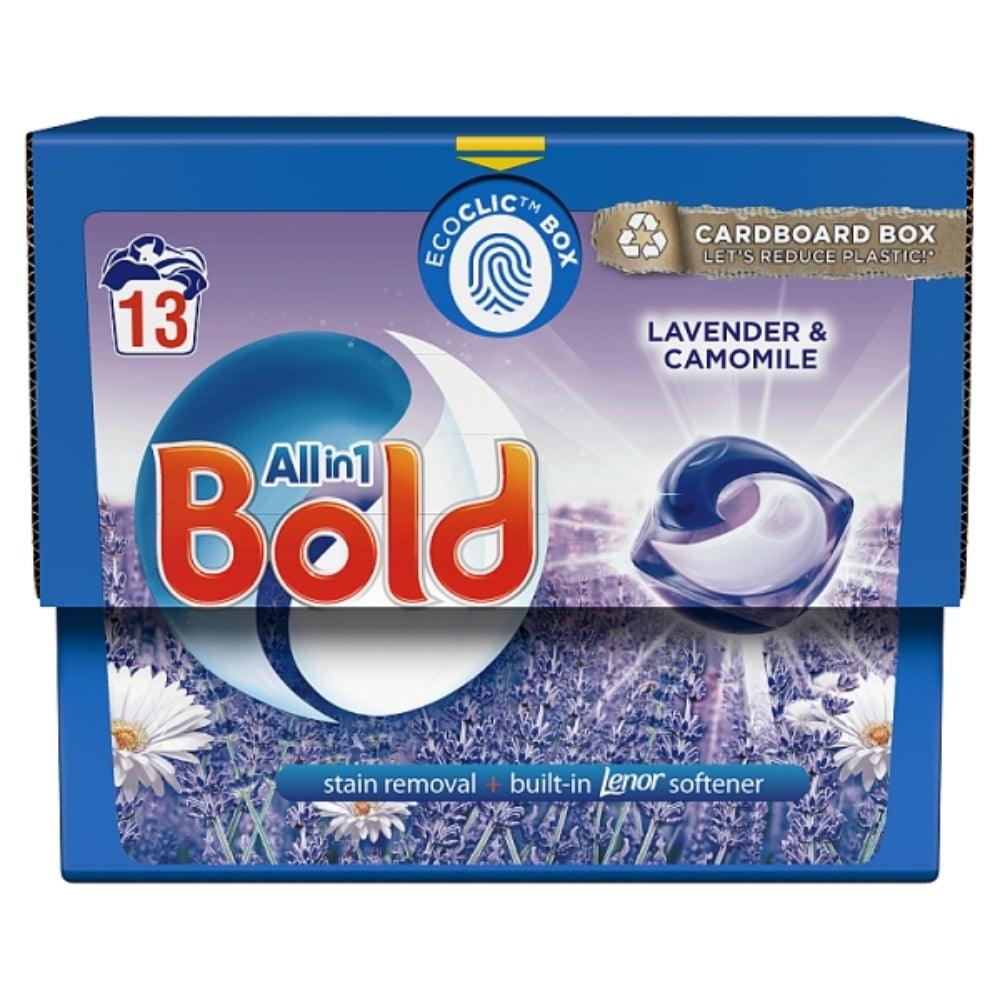 Bold All-in-1 Lavender &amp; Camomile Pods | Pack of 13 - Choice Stores