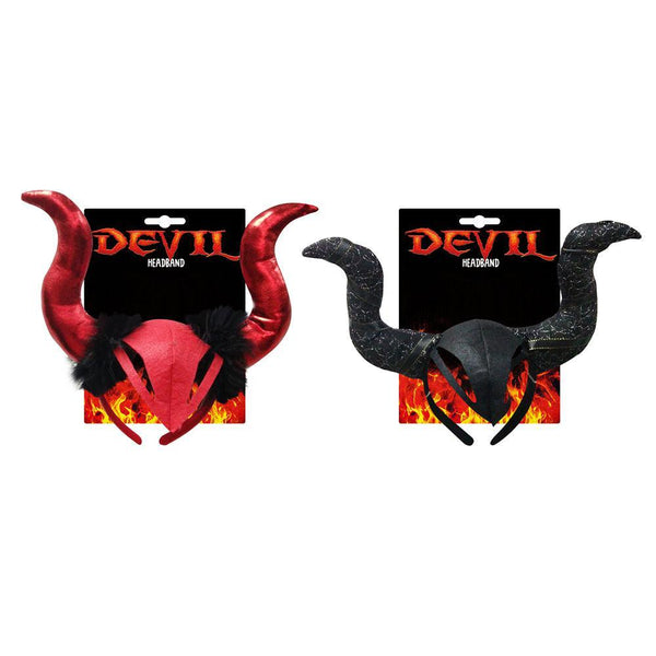 Boo! Devil Horns Headband | Assorted - Choice Stores