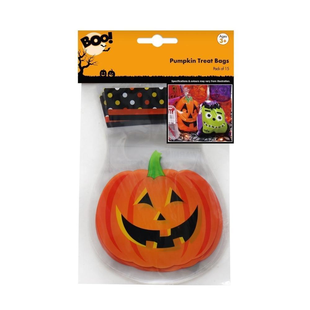 Boo! Pumpkin Treat Bags | 15 Pack - Choice Stores