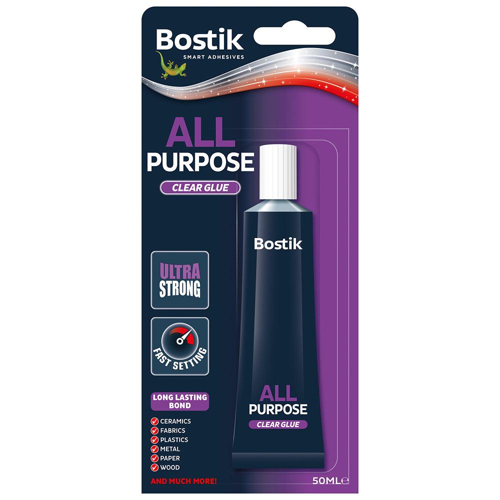 Bostik All Purpose Ultra Strong Clear Glue | 50ml - Choice Stores