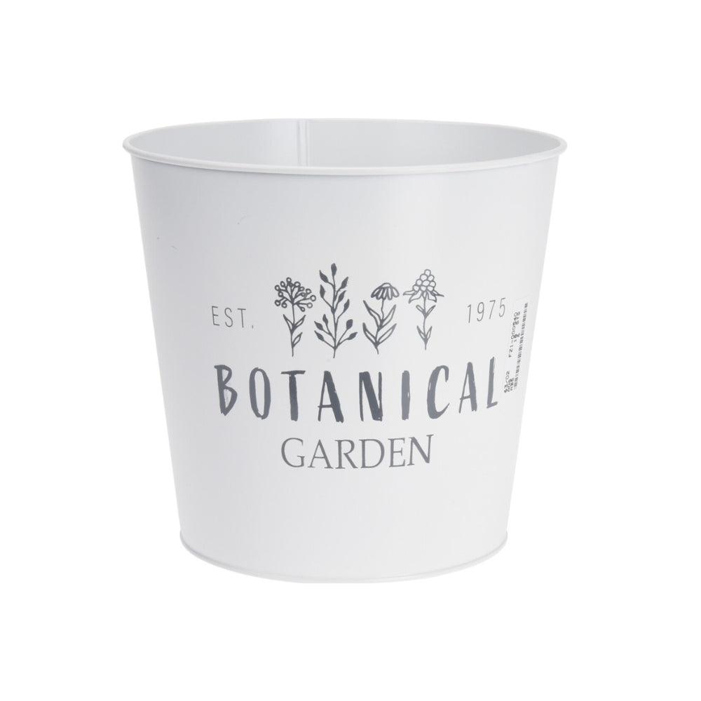 Botanical Bucket Planter 22cm | FZ1000540 - Choice Stores