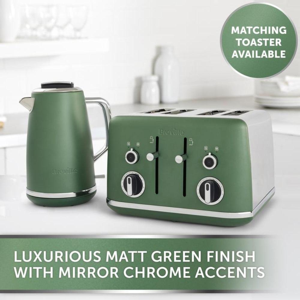 Breville Lustra Green Jug Kettle | 1.7 L - Choice Stores