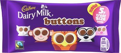 Cadbury Dairy Milk Buttons Treatsize Bag | 5 Pack - Choice Stores