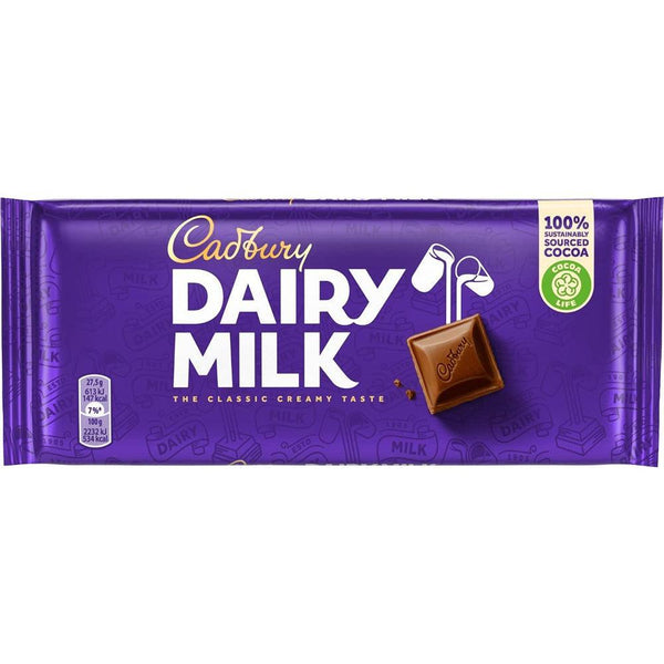 Cadbury Dairy Milk Chocolate Bar | 110g - Choice Stores