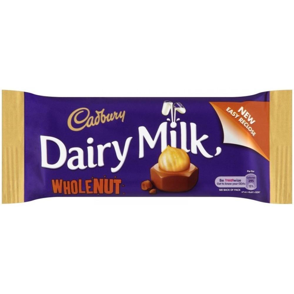 Cadbury Dairy Milk Whole Nut | 55g - Choice Stores