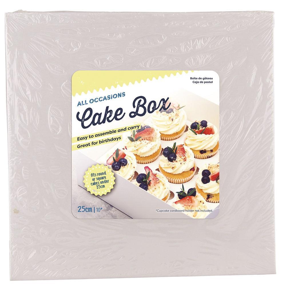 Cake Box White Cardboard all Occassions - Choice Stores