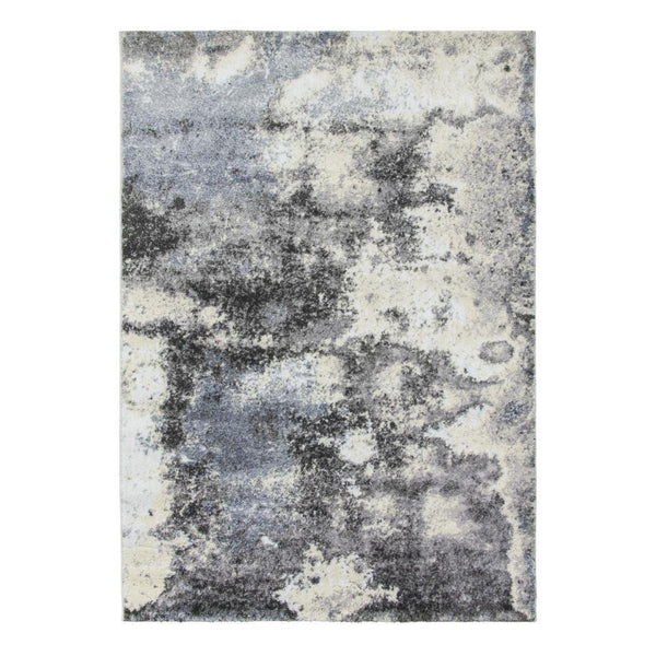 Callisto Storm Grey Blue Rug | Abstract Modern Motives - Choice Stores