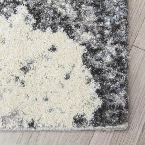 Callisto Storm Grey Blue Rug | Abstract Modern Motives - Choice Stores
