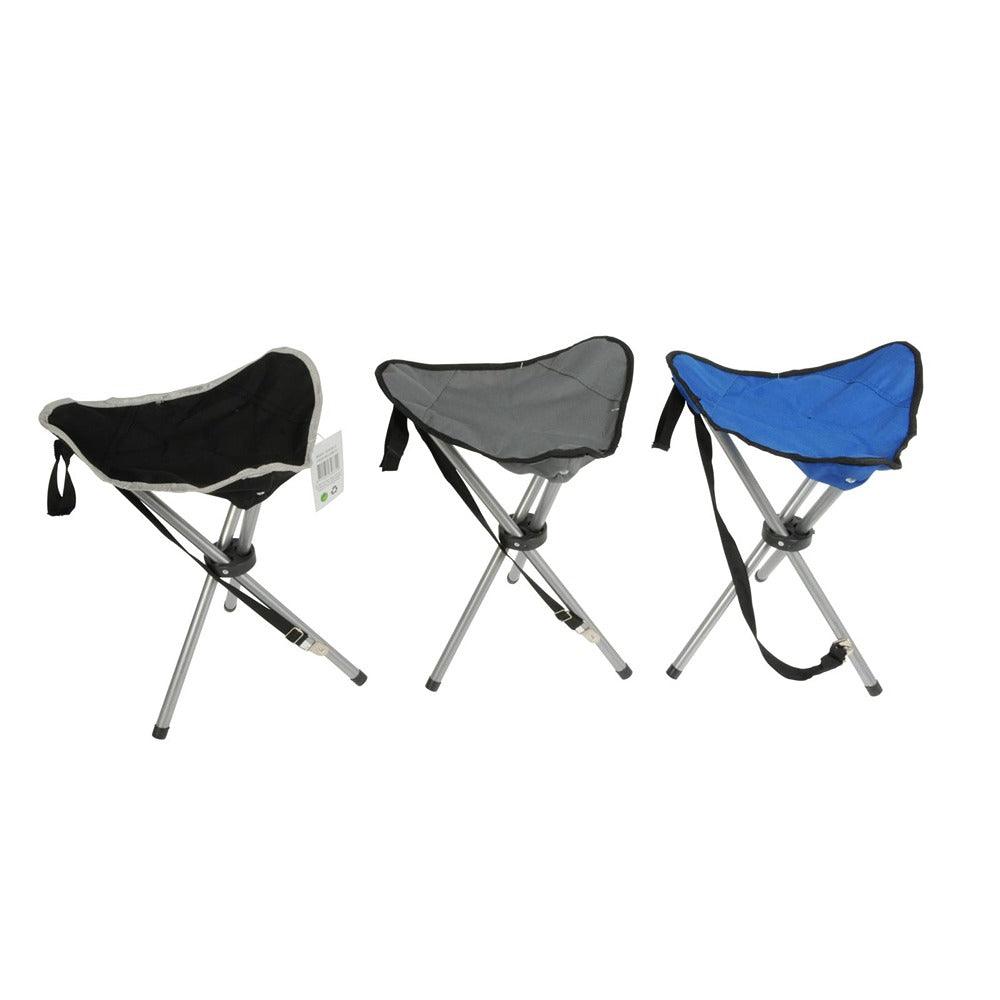 Camp Active Foldable Stool | 3 Assorted Colours | 32 x 32 x 43 cm - Choice Stores