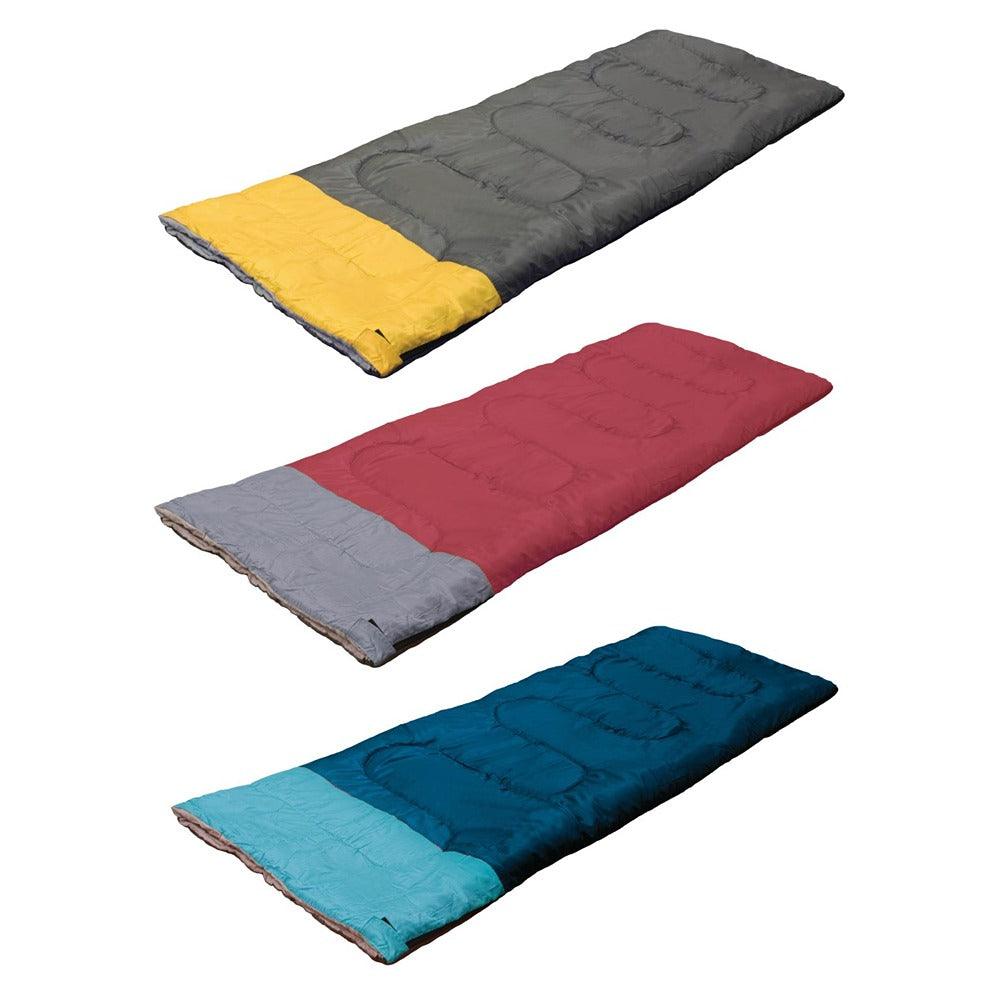 Camp Active Sleeping Bag | Assorted Colours | 190 x 75 cm - Choice Stores
