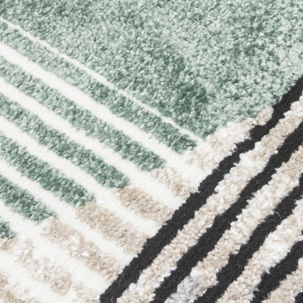 Casino Geo Green Rug | Abstract Modern Motives - Choice Stores