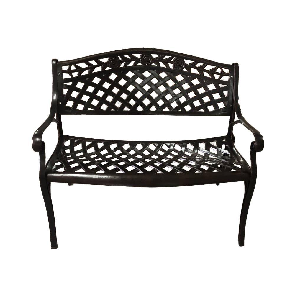 Cast Aluminium San Remo Garden Bench - Choice Stores