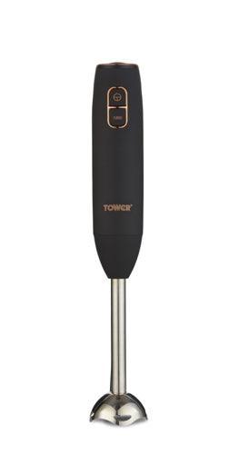 Cavaletto 600W Stick Blender Black and Rose Gold - Choice Stores