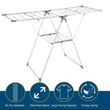 Choice Essentials 21 Rail Foldable Clothes Airer - Choice Stores