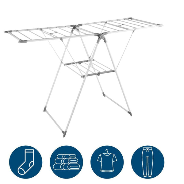 Choice Essentials 21 Rail Foldable Clothes Airer - Choice Stores