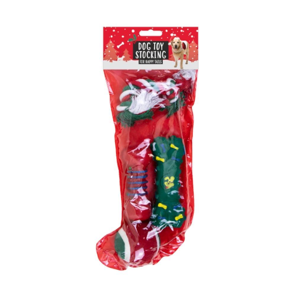 Christmas Dog Toy Stocking | Filled with Toys - Choice Stores