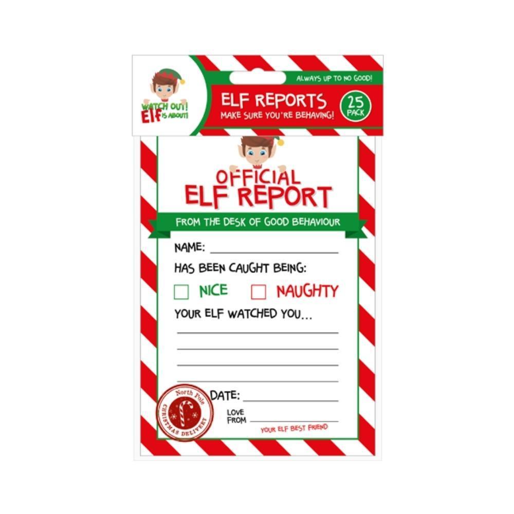 Christmas Elf Reports | 25 Pack - Choice Stores