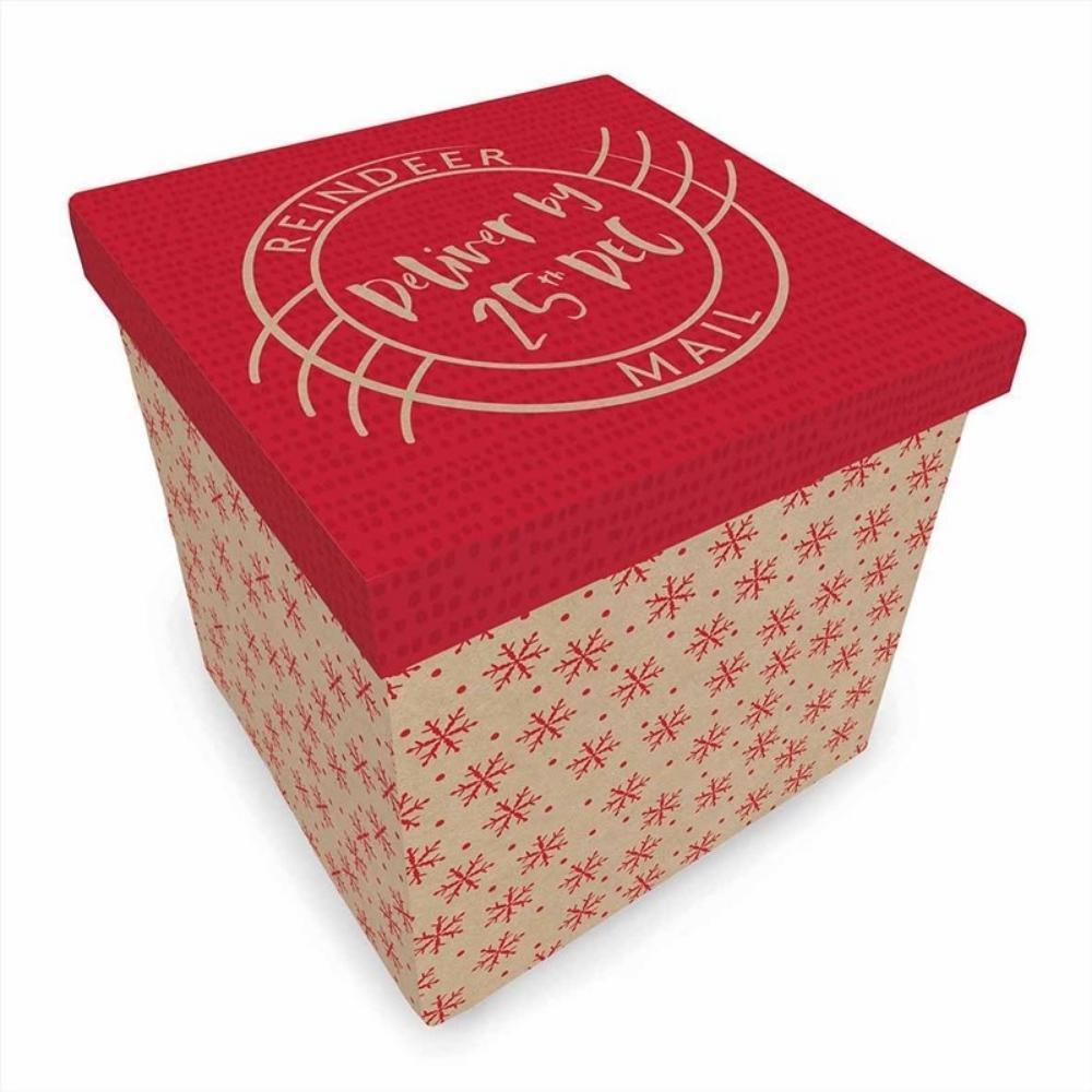 Christmas Kraft Gift Box | Deliver by The 25th of December | Medium - Choice Stores