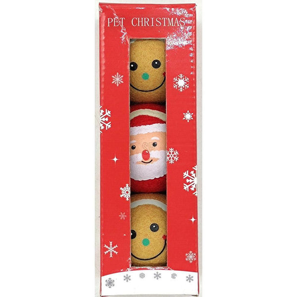 Christmas Tennis Balls for Dogs | Set of 3 - Choice Stores
